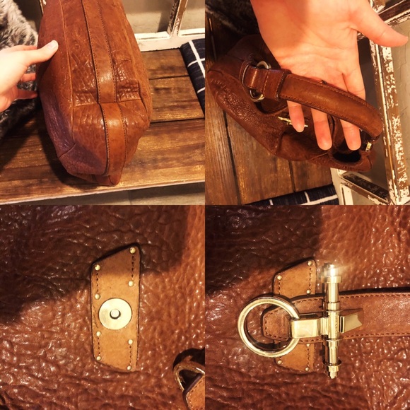 SOLD Givenchy Brown Obsedia Hobo Lamb Bag - Picture 7 of 8